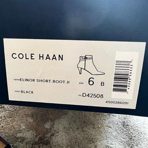 Cole Haan dressy Black Booties